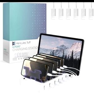 Hercules Tuff Portable Charging Station for Multiple Devices.  Great gift